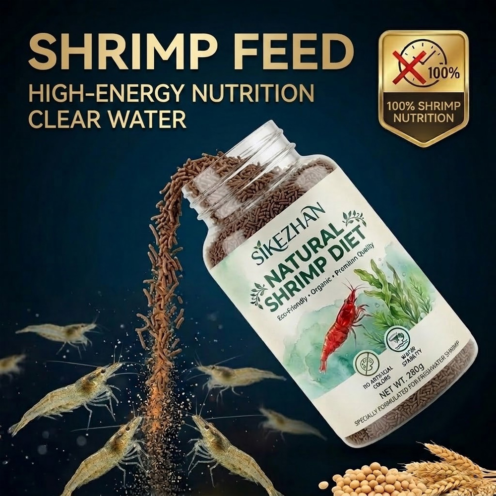 Aquarium Fish Eggs - 280g Garnalenvoerkorrels Premium Voeding voor Cherry