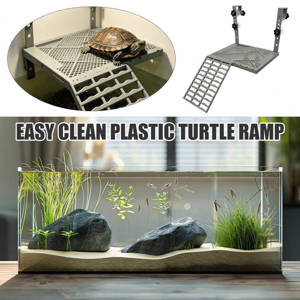 Aquarium Fish Saltwater - Aquariumdecoratie, massief hangend platform voor schildpadden
