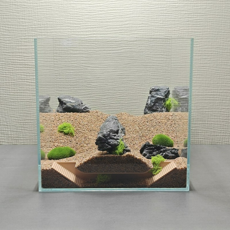 Aquarium schuilplaatsen schuil - Aquarium Fish Hide recensie en prijs