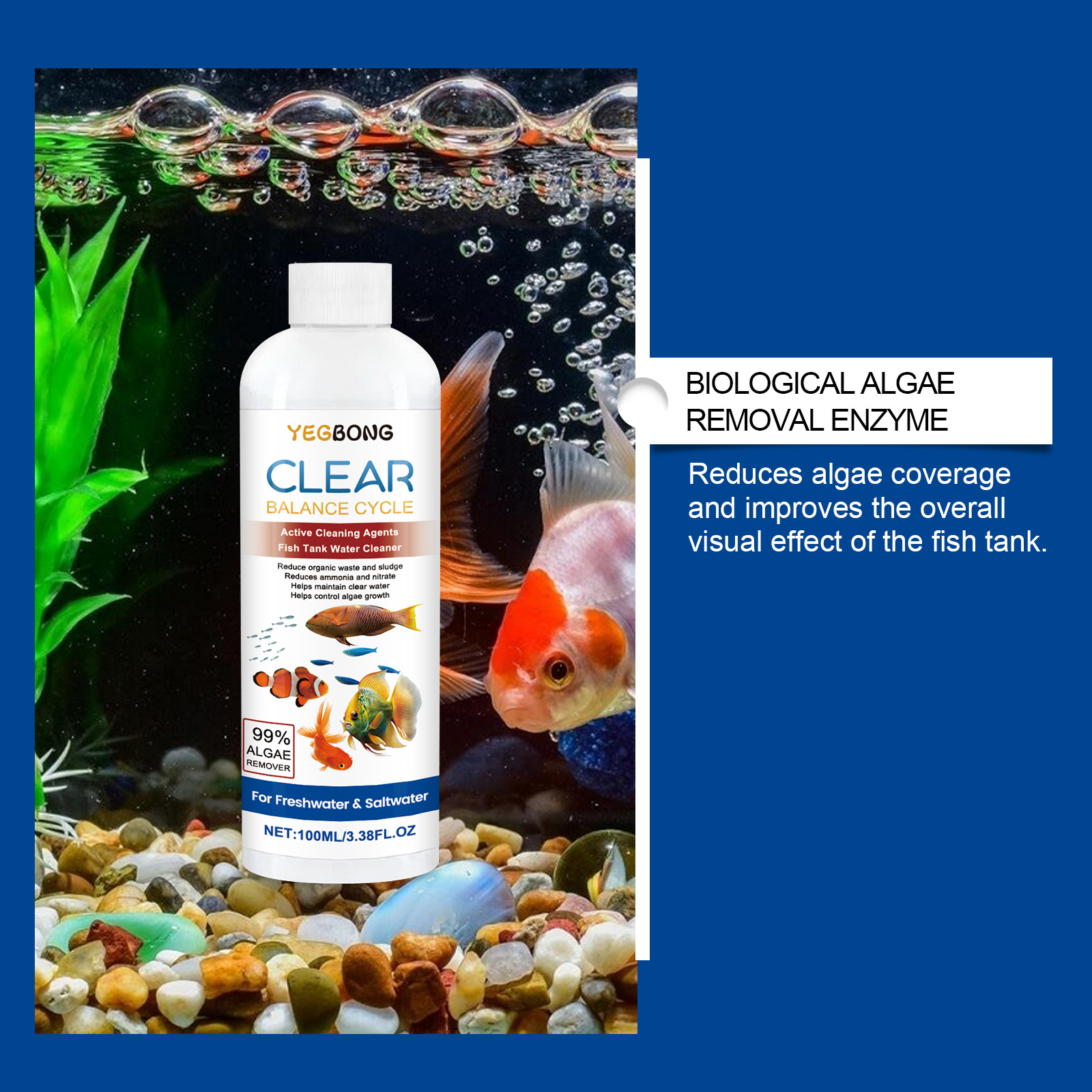 Aquarium Water Clarifier 100ml - Aquarium Fish Saltwater recensie en prijs
