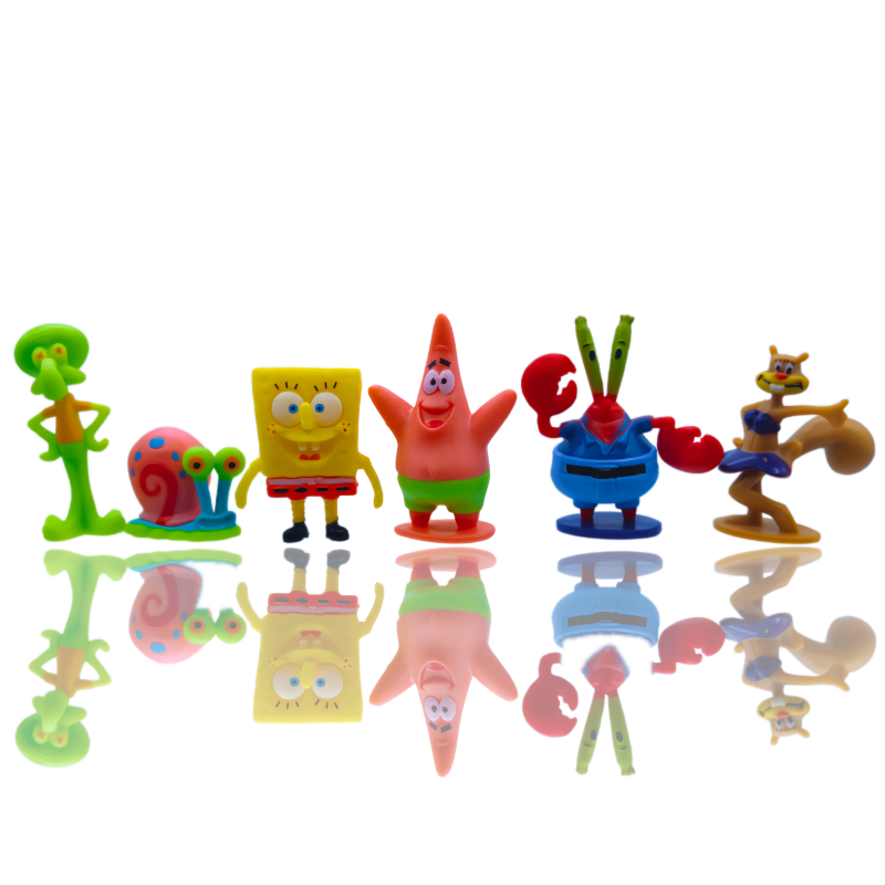 6 stks SpongeBob Aquarium Deco - Aquarium Fish Saltwater recensie en prijs