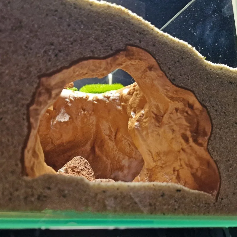 Sinkhole Cave Aquarium Ornamen - Aquarium Fish Hide recensie en prijs