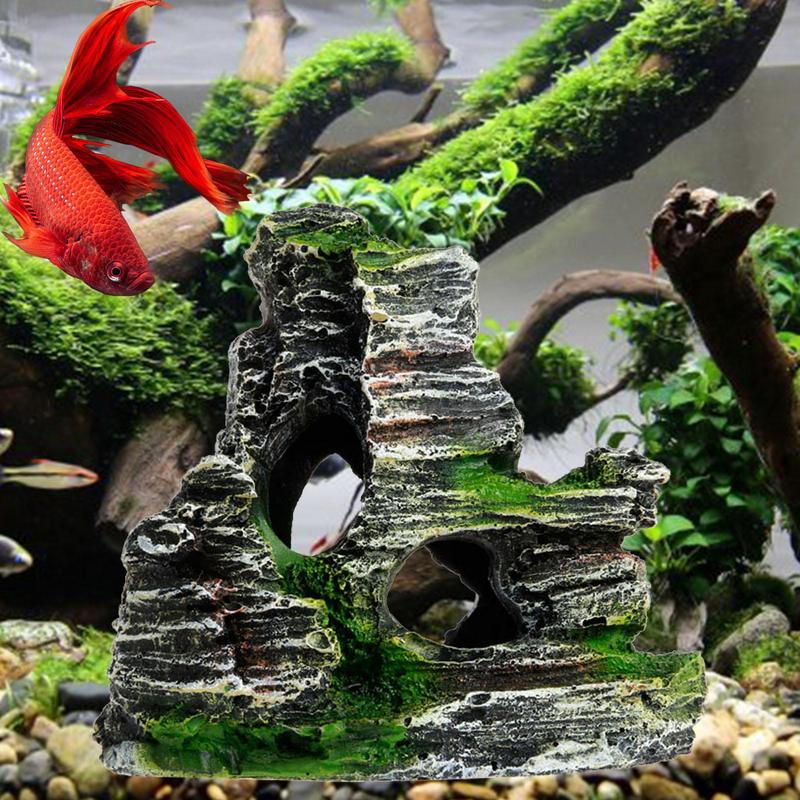 Aquarium Zandsteen Decoratie A - Aquarium Fish Hide recensie en prijs