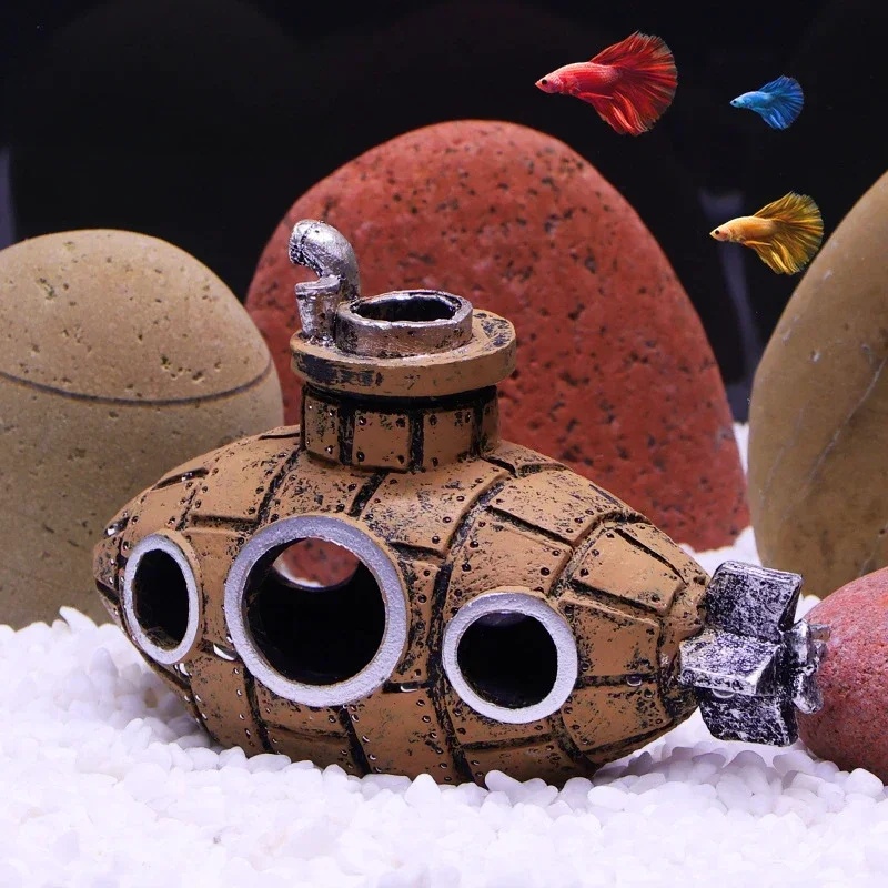 Harsen Submarine Ornamenten Aq - Aquarium Fish Hide recensie en prijs