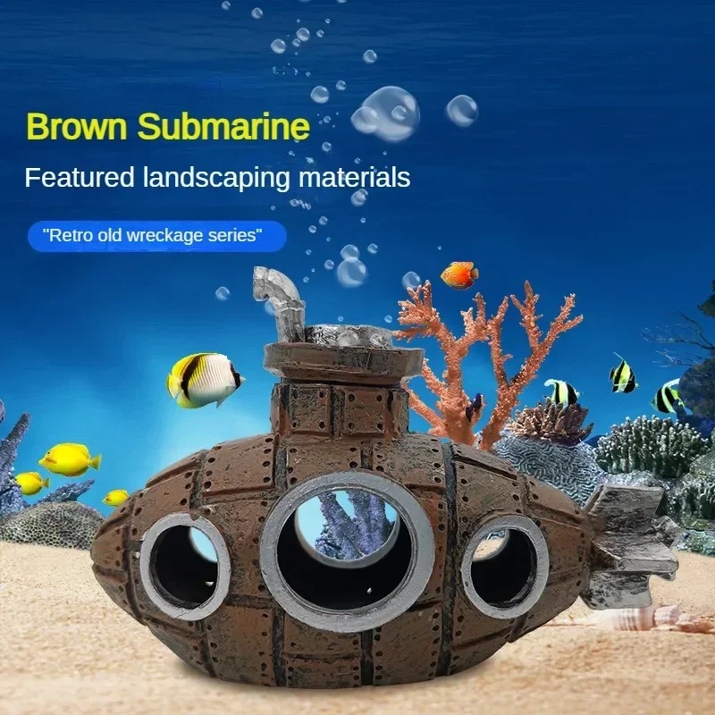 Harsen Submarine Ornamenten Aq - Aquarium Fish Hide recensie en prijs
